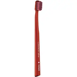Зубна щітка Curaprox Velvet 12460 теракотова з бордовим