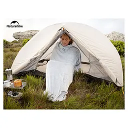 Спальний мішок Naturehike CNK2300SD022, світло-сірий (6976507667333) - мініатюра 8