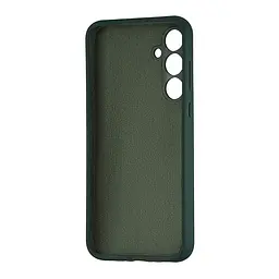 Чохол Silicone Case Samsung A35 (A356) Dark Green - мініатюра 2