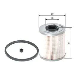 Фільтр паливний Bosch F026402222 - мініатюра 5