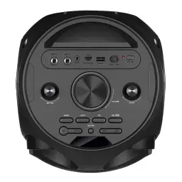 Колонка портативна 1.0 REAL-EL X-780, Black, 2 x 40 Вт, RGB підсвічування, USB, Bluetooth, AUX, Micro SD, TWS, 2хMic, функція караоке, 4000 мАг, час роботи до 8 год (EL121600030) - мініатюра 6
