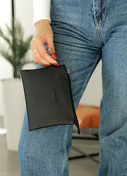 Сумка жіноча Sambag HOBO M чорний 35 х 40 х 8 см (53200001) - мініатюра 8