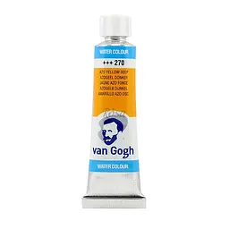 Фарба акварельна Van Gogh (270) AZO Жовтий темний туба 10 мл Royal Talens (8712079417659)