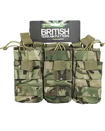 Підсумок під магазини АК Kombat UK Triple Duo Mag Pouch Мультикам (1000-kb-tdmp-btp) - мініатюра 3