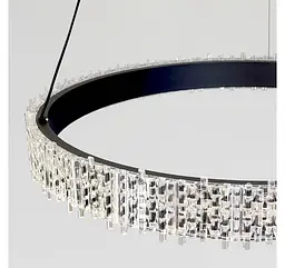 Світлодіодна підвісна люстра Artlight WG5129/60BK, 35 Вт, чорна - мініатюра 5