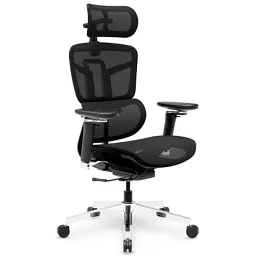 Офісне крісло Mealux S4 Air Black (HF-S4 M/B) - миниатюра 5