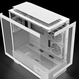 Zalman Корпус Chronix V2 без БЖ, 1xUSB3.0, 1xUSB2.0, 1x Type C, 2x120мм ARGB Reverse, 4x120мм ARGB, VGA 410мм, LCS ready, TG Side/Front Panel, ATX, білий - мініатюра 5