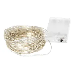 Гірлянда LED Copper, довжина 20 м, 200 діодів, мультиколір, на батарейках
