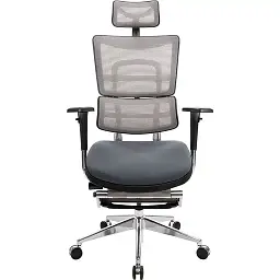 Офісне крісло GT Racer X-802L (W-20, B-40), світло-сіре (X-802L Bright Gray (W-20 B-40)) - мініатюра 3