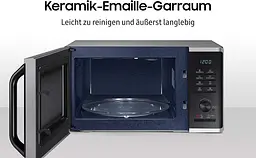 Мікрохвильова піч Samsung MG2AK3515AS/EG з грилем, 800 Вт, 23 місця для приготування їжі, ширина 49 см, швидке розморожування - мініатюра 4