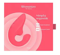 Вакуумний кліторальний стимулятор Womanizer Blend Vibrant Rose Womanizer SX2141 100860 - мініатюра 3