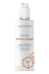 Лубрикант Wicked на водяній основі зі смаком коричневого цукру 120 ml