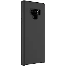 Чохол-накладка Toto Liquid Silicone case Samsung Galaxy NOTE 9 (N960) Black - мініатюра 2