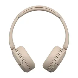 Навушники Sony On-ear WH-CH520 BT 5.2 SBC AAC Wireless Mic Бежевий (WHCH520C.CE7) - мініатюра 4