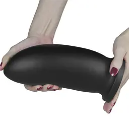 Велика анальна пробка LoveToy 9 King Sized Anal Bomber Black, 23х8.5 см, чорний - мініатюра 5