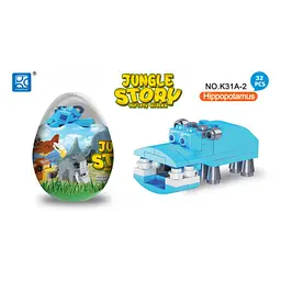 Конструктор Mindbox JUNGLE STORY в яйце в асорт (K31A) - мініатюра 6