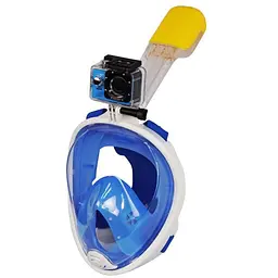 Маска для снорклінга Easybreath, блакитний S/M