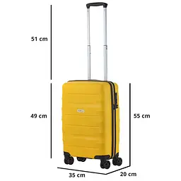 Валіза CarryOn Porter (S) Yellow (502456) - мініатюра 5