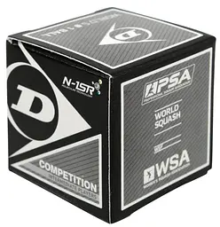 М`яч для сквошу Dunlop Competition 1 жовтий - мініатюра 2