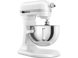 Кухонна машина KitchenAid Heavy Duty 5KSM55SXXEWH з відкидним блоком 5.2 л біла - мініатюра 2