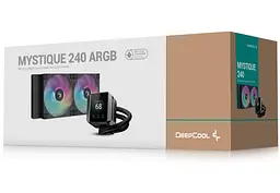 СВО Deepcool Mystique 240 ARGB Black (R-LX550-BKADSNC-G-1) - мініатюра 6