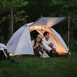 Намет тримісний Naturehike Yunchuan III (CNK2300ZP024) білий - мініатюра 2