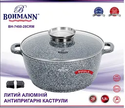Каструля Bohmann BH 7450-28см 5,8 л - мініатюра 7