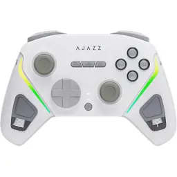 Геймпад Ajazz GP100S 2.4G/BT/USB Switch/PC/iOS/Android RGB White (GP100S-W) - мініатюра 3