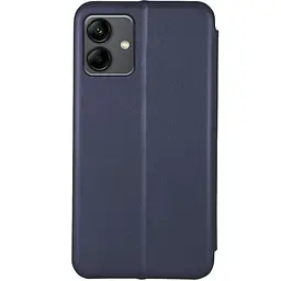 Шкіряний чохол-книжка Classy для Samsung Galaxy A04 Темно-синій - мініатюра 2