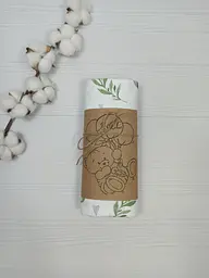 Пелюшка дитяча багаторазова непромокальна a.l.babybox Бегемотик 80x100 см Різнокольоровий (NV 18148376) - мініатюра 3