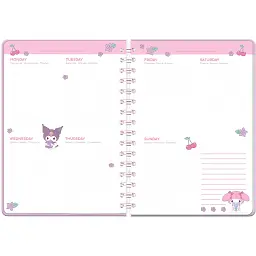 Щоденник на спіралі Kite Hello Kitty тверда обкладинка (HK26-438) - мініатюра 5