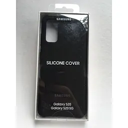 Оригінальний силіконовий чохол Samsung Silicone Cover Galaxy S20 (6.2") Black (EF-PG980TBEGRU) - мініатюра 2