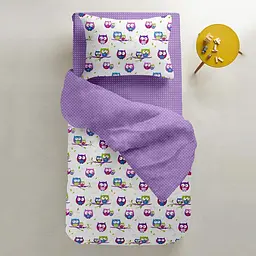 Простирадло Cosas полуторне 155х240 lavender dots, фіолетовий (Фиолет_горох_25) - мініатюра 3