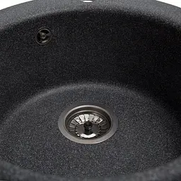 Кухонна мийка Romzha Eva Grafit RO43401, Графит - мініатюра 4