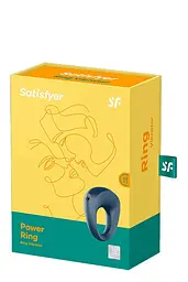 Віброкільце Satisfyer Power Ring, 5.5х2.5 см (синій) - мініатюра 2
