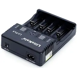 Зарядний пристрій для акумуляторів Liitokala 4 Slots, LED, Li-ion/Ni-MH/Ni-Cd/AA/ААA/AAAA/С (Lii-PL4)