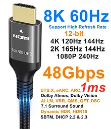 HDMI-кабель 48 Гбіт/с - мініатюра 6