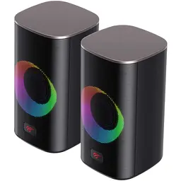Колонки ігрові Havit HV-SK212SE USB RGB Stereo black (HV-SK212SE) - мініатюра 4