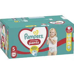 Уцінка. Підгузки-трусики Pampers Active Baby Pants 5 (12-17 кг) 96 шт. - мініатюра 2