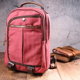 Оригінальний рюкзак із текстилю 22х32х8 см Vintage 22х32х8 см sum0021443 - мініатюра 8