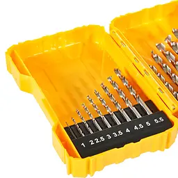 Набір свердел по металу Ingco Industrial M2 1-12 мм 15 шт (AKDL51502) - мініатюра 2