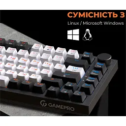 Клавіатура GamePro MK160B Red Switch Black [121462] - мініатюра 12