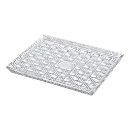 Блюдо для закусок Lirmartur скляне 24,5*20,5*2 см, hexagon Yiwu HP-YH-38