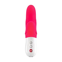 Вібратор-кролик Fun Factory MISS BI pink/white, 2 незалежні мотори, діаметр 4,2 см - мініатюра 3