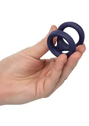 Ерекційне кільце Calexotics Viceroy Dual Ring, 3,2 см (синій) - мініатюра 6