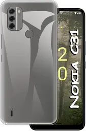 Силіконовий чохол BeCover для Nokia C31 Transparancy (708649) - мініатюра 2