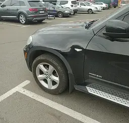 Бризковики для BMW X5 (E70) 2007-2013 Комплект 4 шт (для авто з бічними порогами) - мініатюра 6