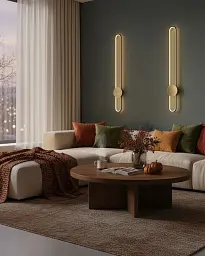 Бра, настінний світильник Goldlux 333919 Florentyna LED 1x24W 4000K 3000Lm IP20 чорний - мініатюра 2