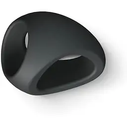 Ерекційне кільце подвійне Love To Love Flux Ring - Black Onyx - мініатюра 6