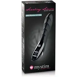 Вібратор з електростимуляцією Mystim Sizzling Simon eStim Black міостимулятор - мініатюра 2